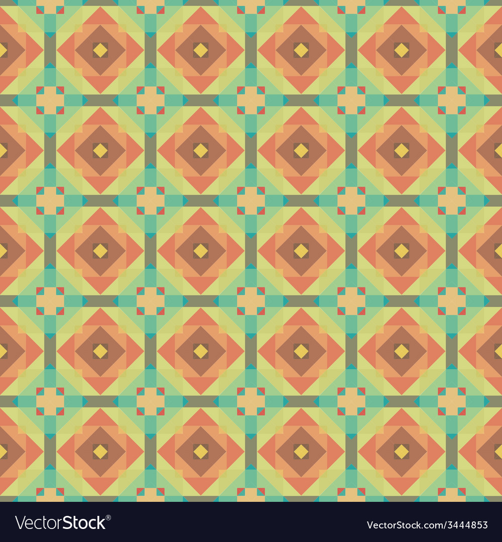 Graphic seamless colorful pattern flat style