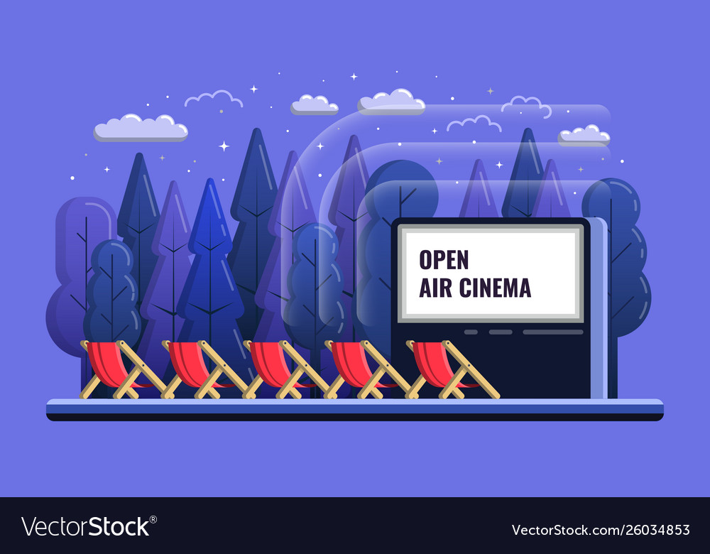 Open air cinema flat