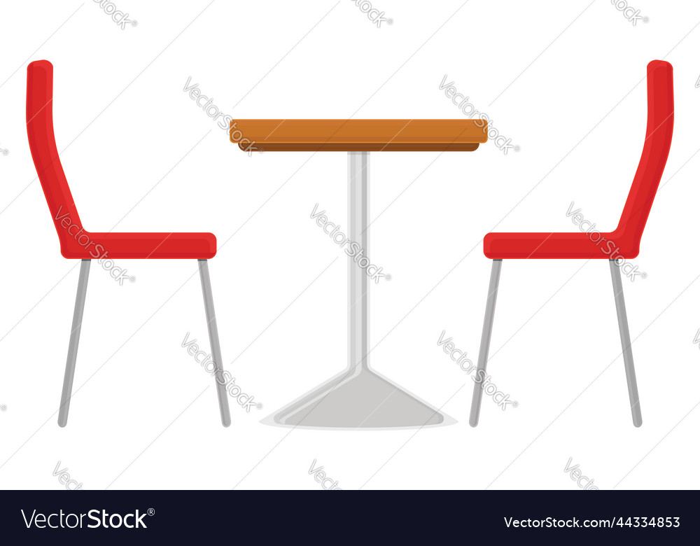 Reading table on a white background