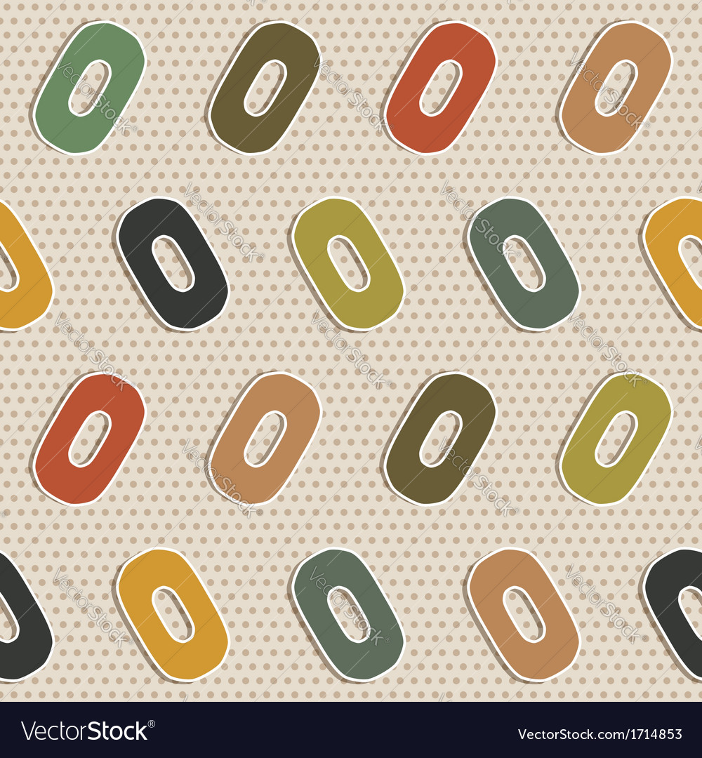 Seamless pattern with colorful ovals