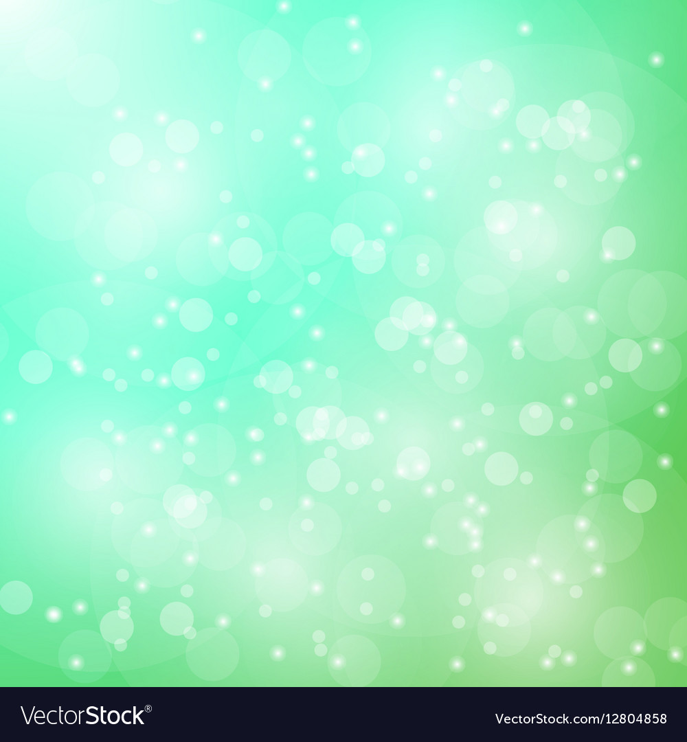 Abstract bokeh blur green background