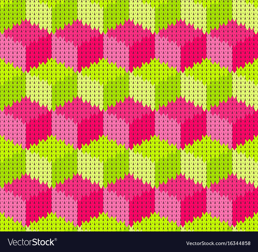 Abstract pattern with seamless knitted texture