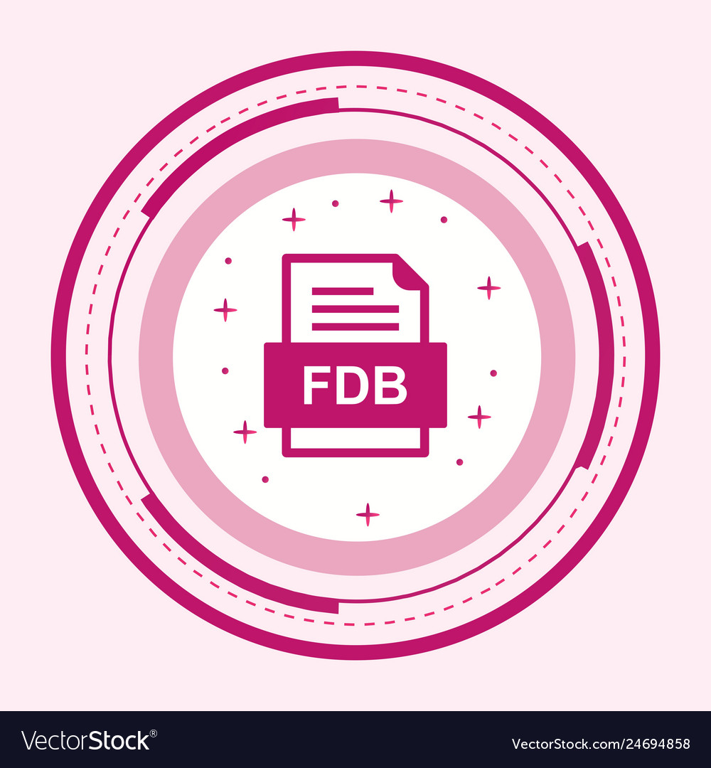 Fdb file document icon