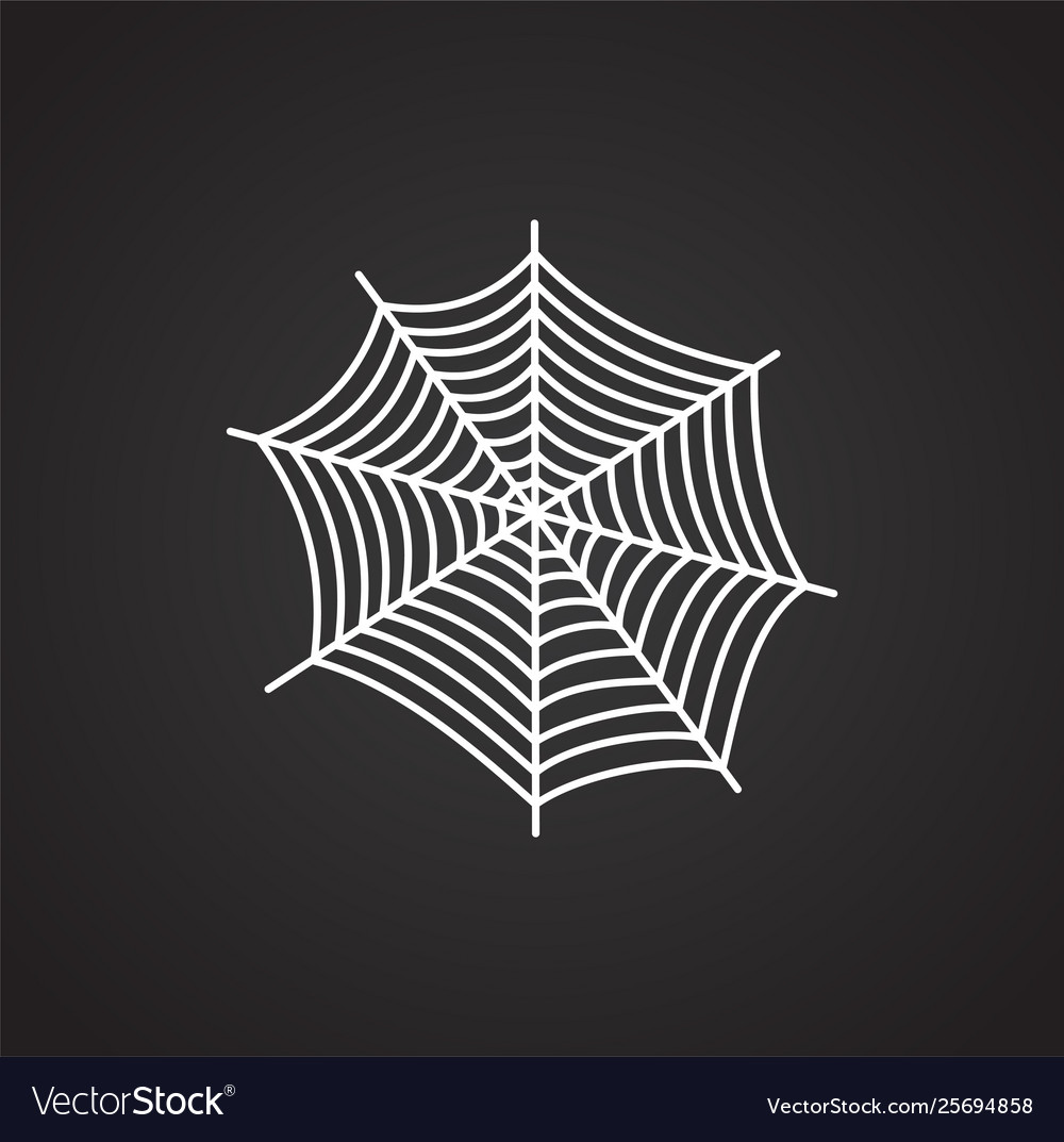 Spider related icon on background for graphic