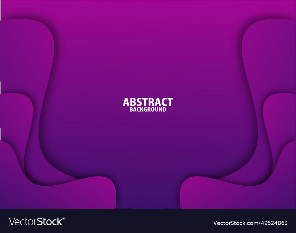 Purple background design 3d modern gradient vector image Purple background design 3d modern gradient