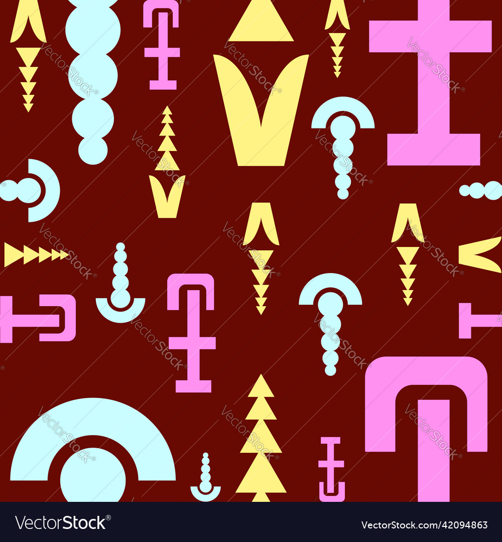 Seamless pattern background art design