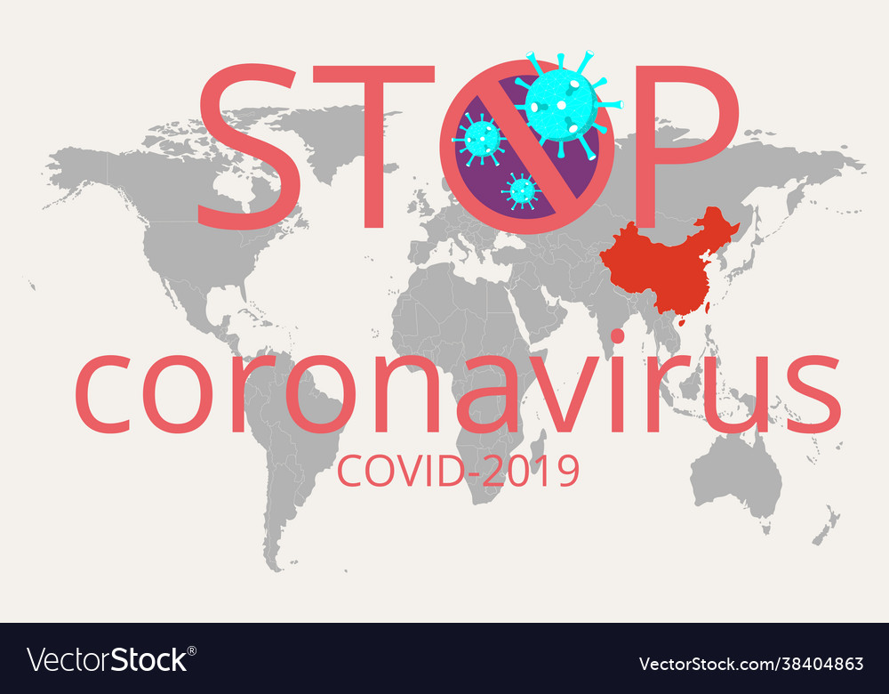 Stoppen Sie Coronavirus covid-2019 Ärzte diagnostiziert