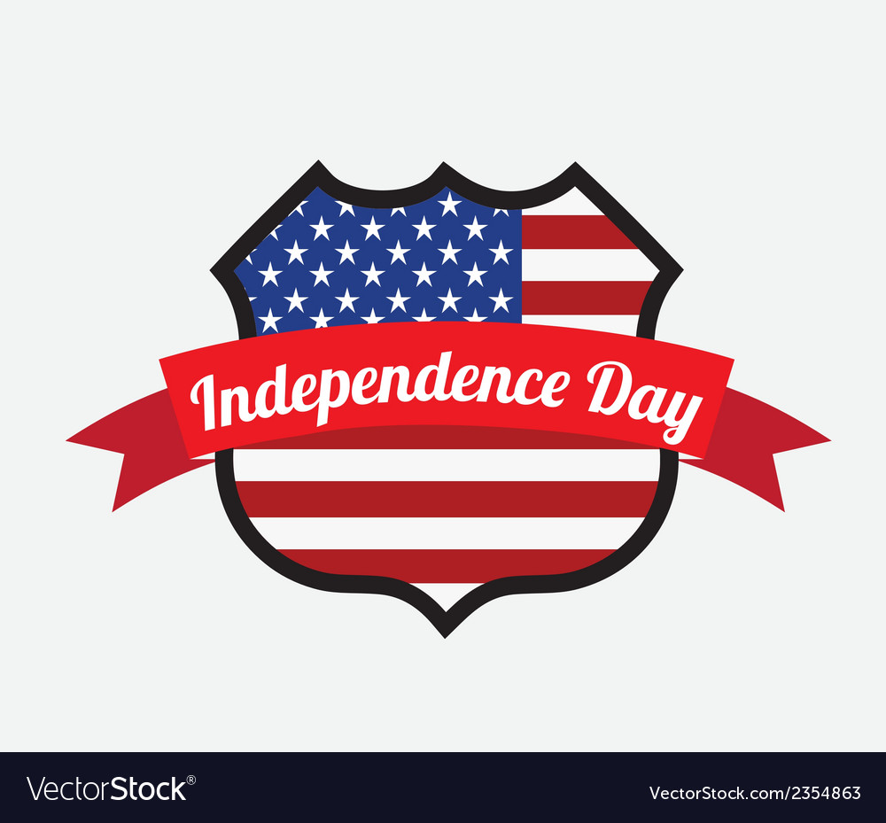 Usa design over white background