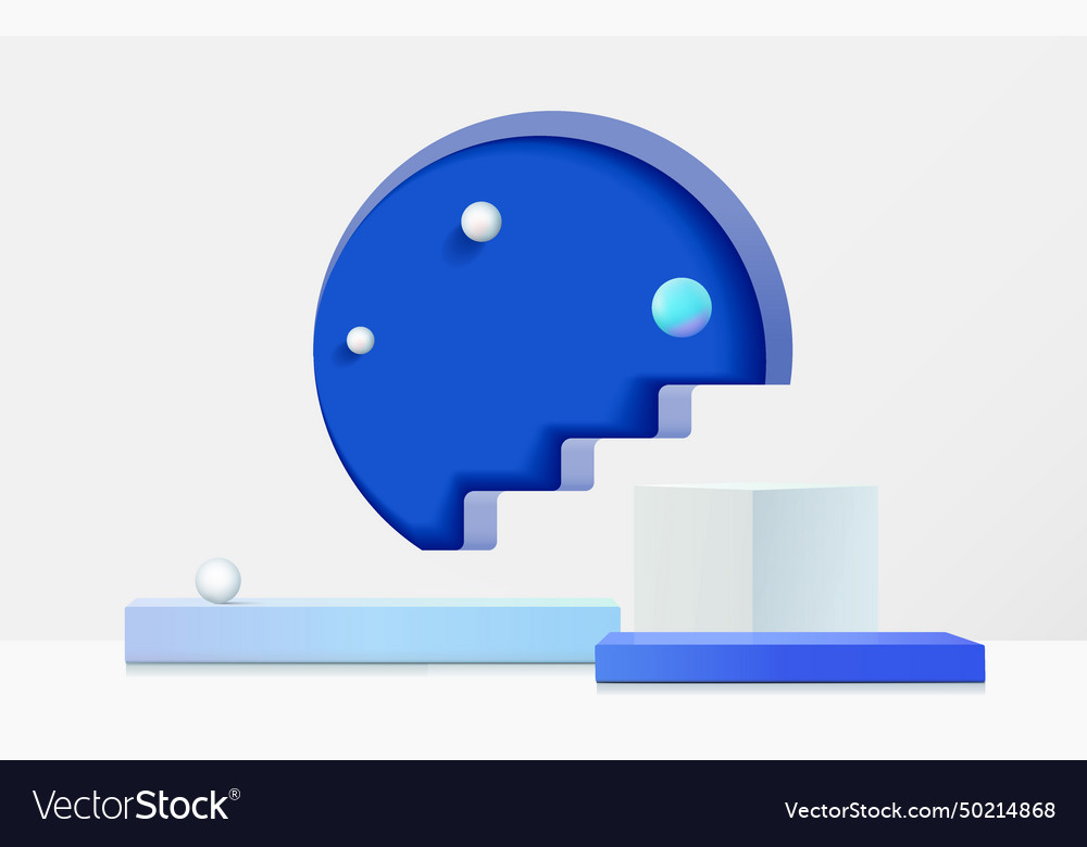 3d rendering a scene for advertising minimalist