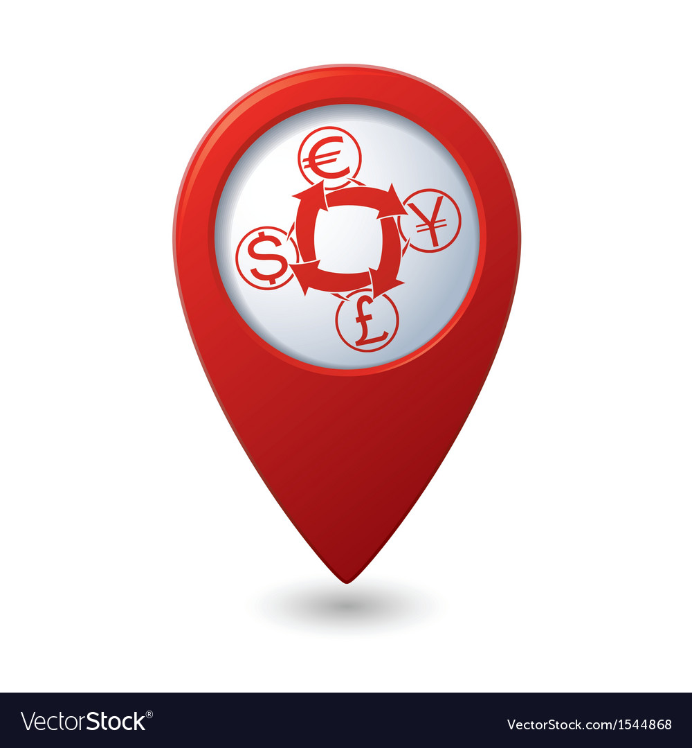 Currency Exchange Pointer Icon
