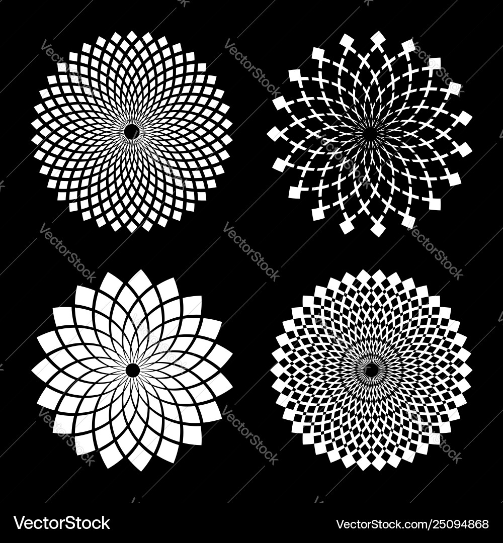 Design elements set Royalty Free Vector Image - VectorStock