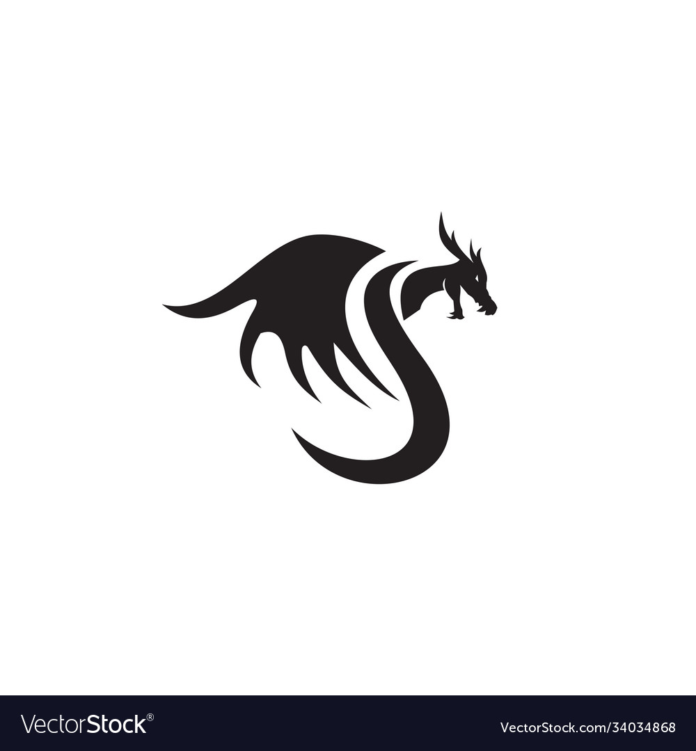 Dragon Tier Logo Design Vorlage