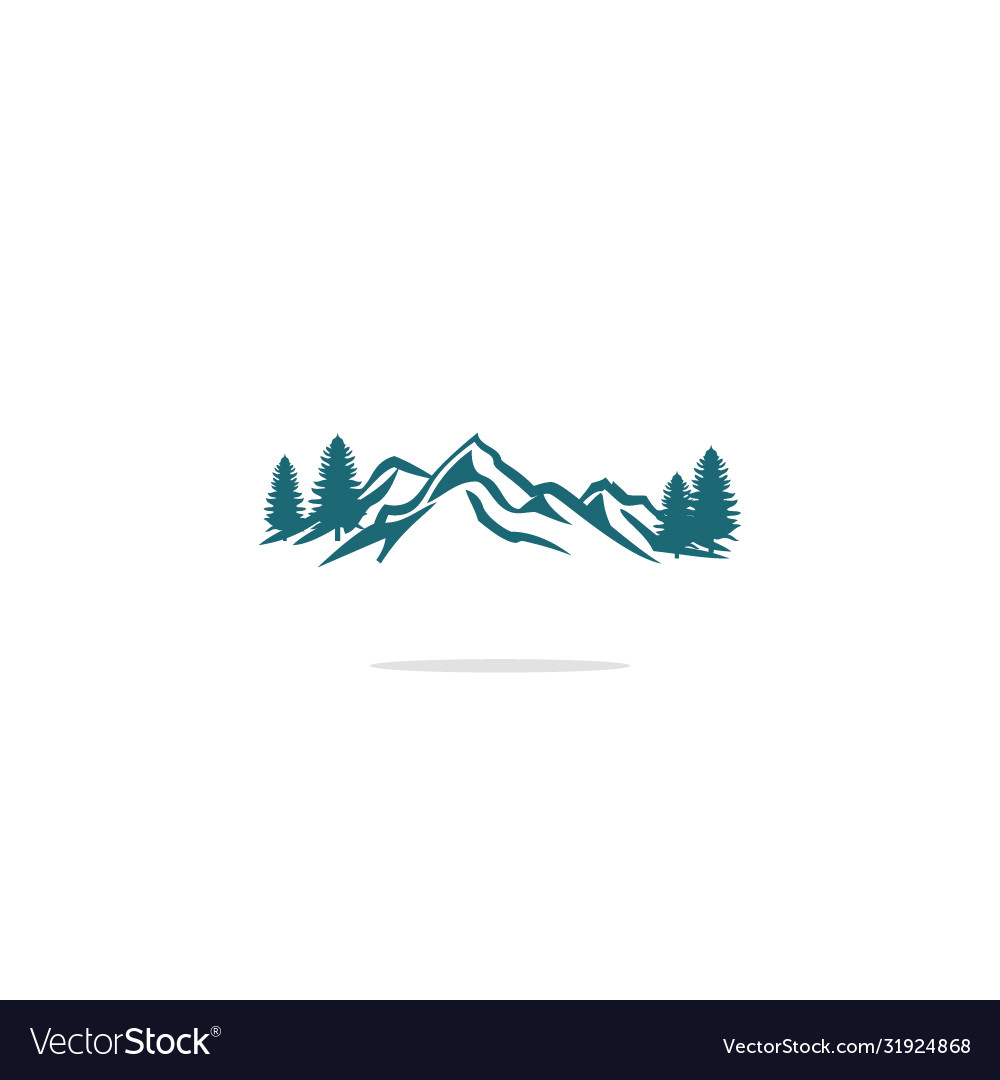 Berg Natur Landschaft Logo