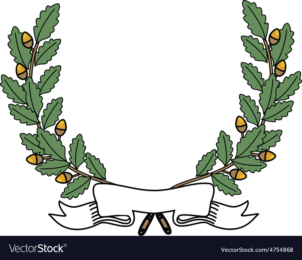 Wreath Royalty Free Vector Image - VectorStock