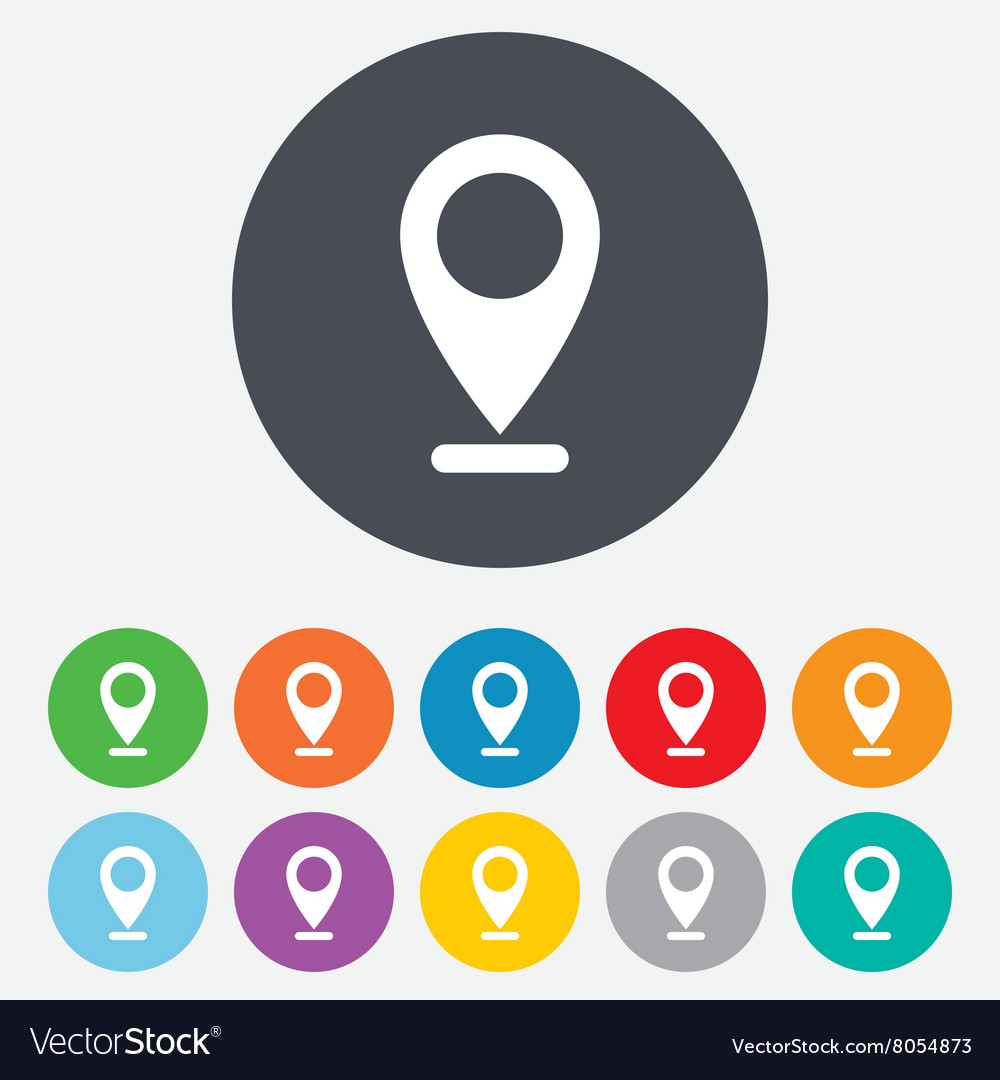 Internet mark icon navigation pointer symbol