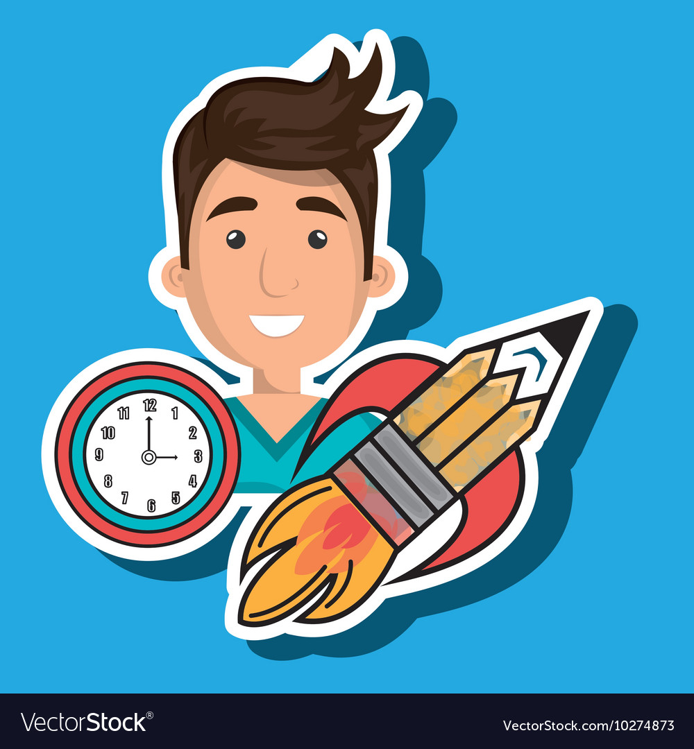 Man idea icon