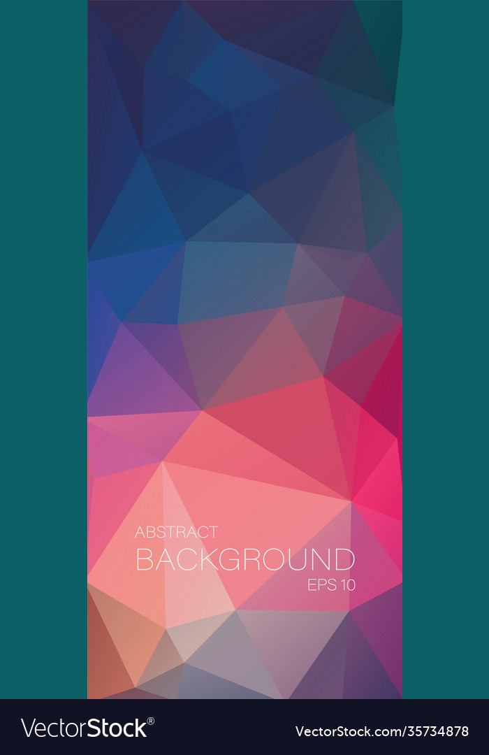 Abstract background with triangles