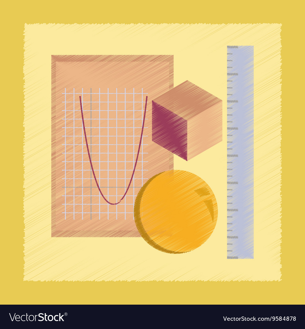 Flat shading style icon geometry lesson
