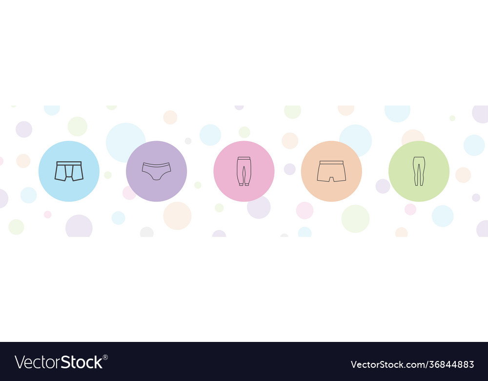 5 underpants icons