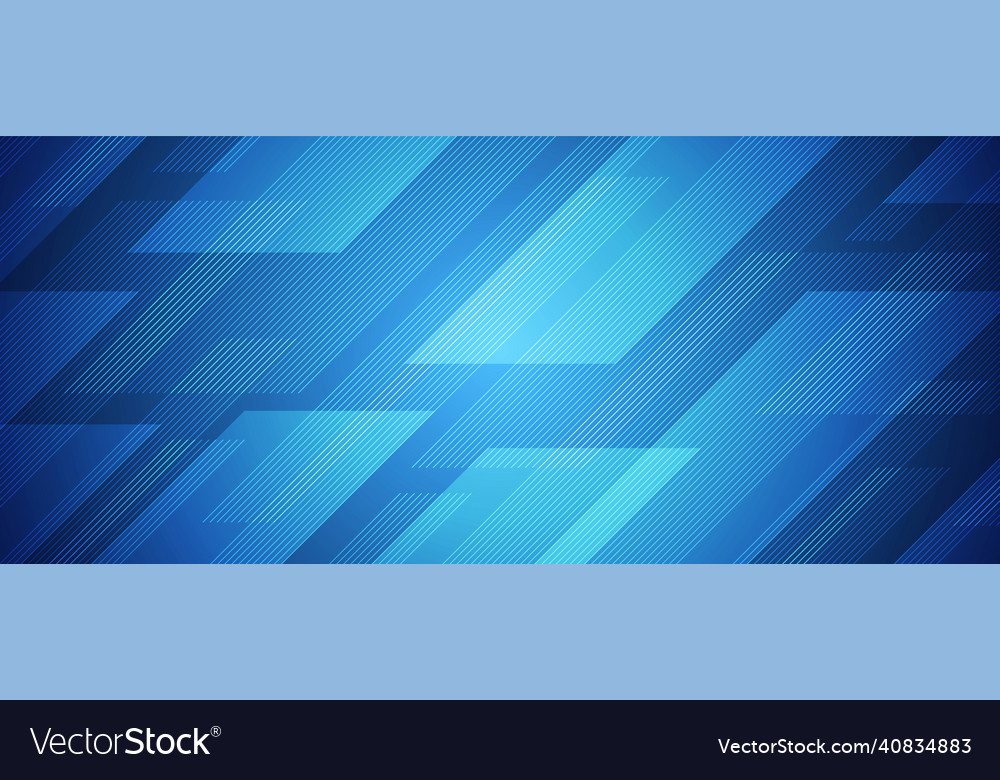 Abstract blue overlapping rectangle background vector image Abstract blue overlapping rectangle background