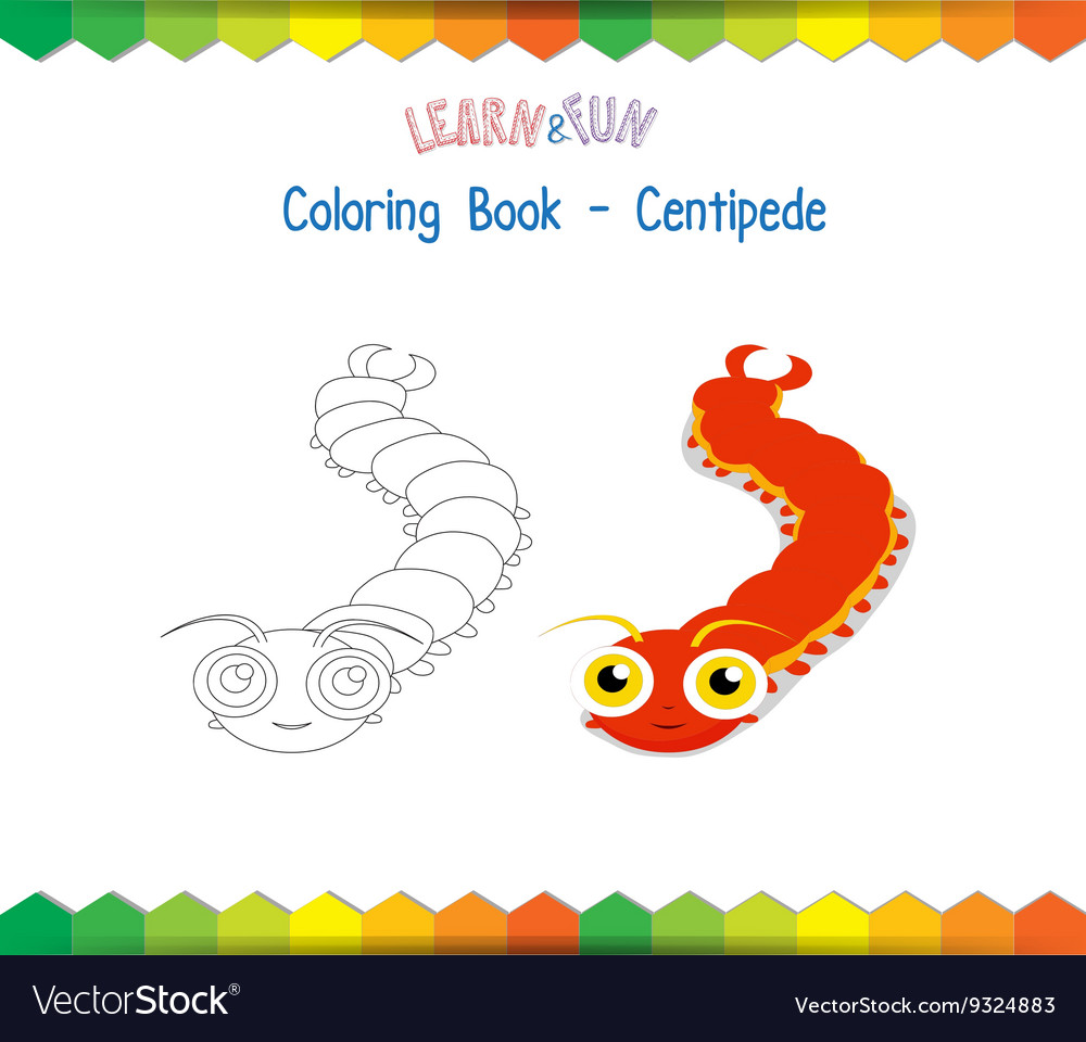 millipede coloring pages