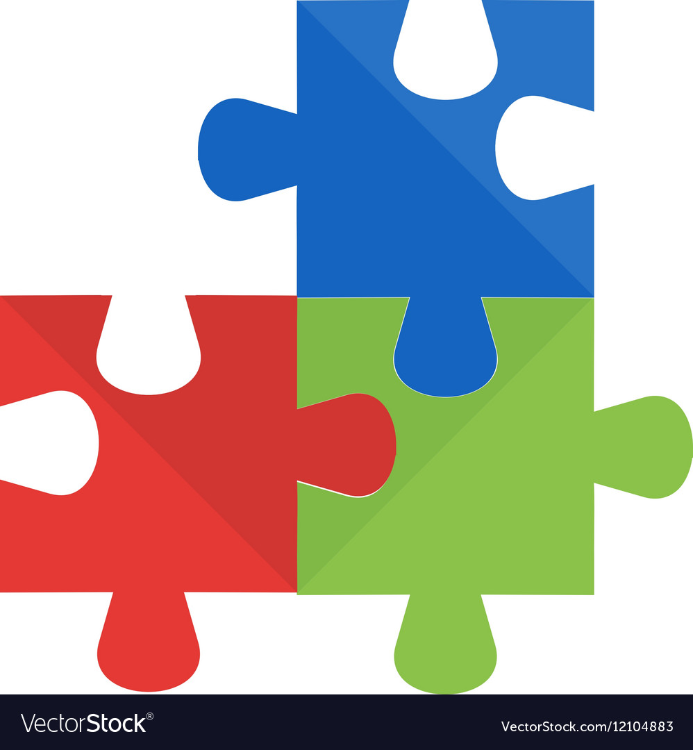 Puzzles Royalty Free Vector Image - VectorStock