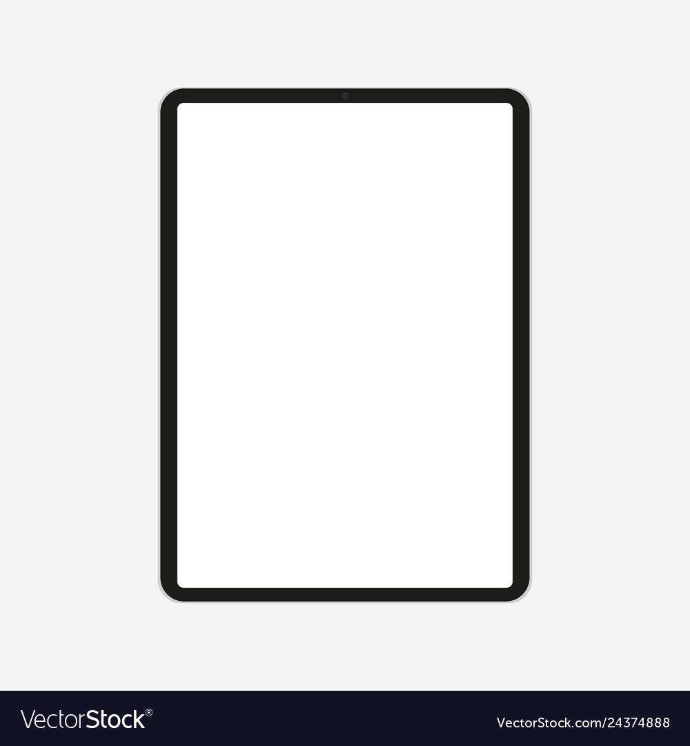 Electronic device in a flat style