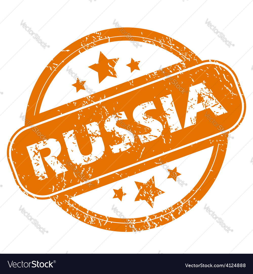 Russia grunge icon Royalty Free Vector Image - VectorStock