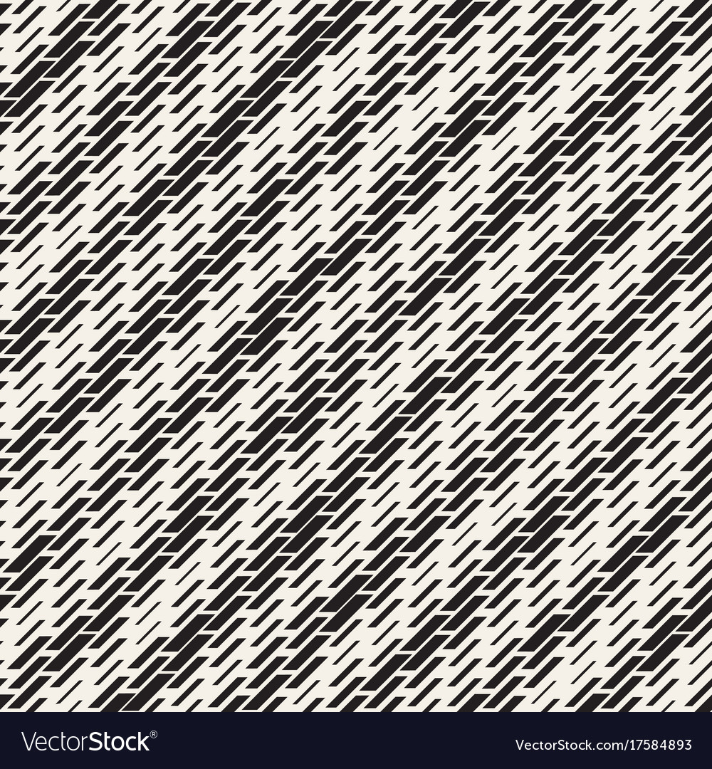 Black and white irregular dashed lines pattern