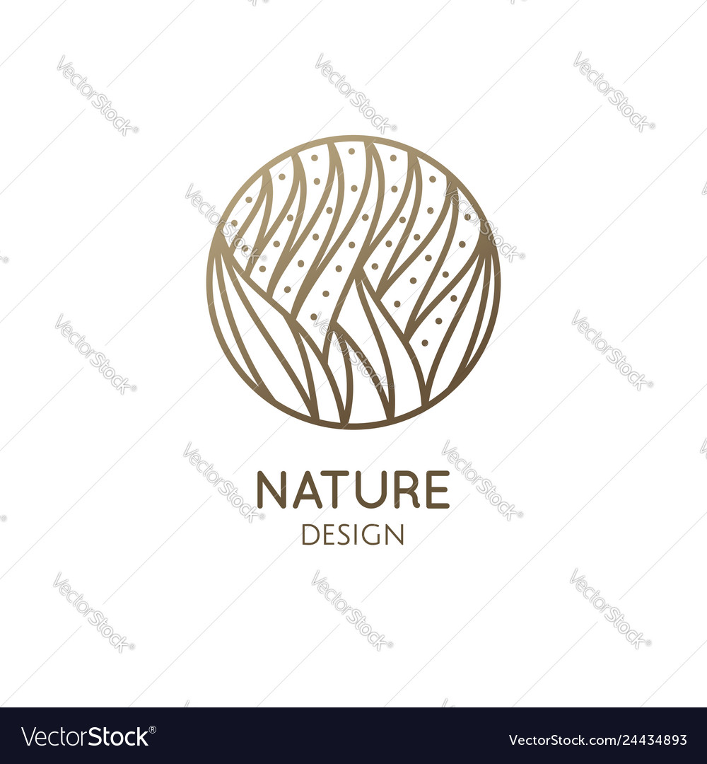 Tropical plant logo