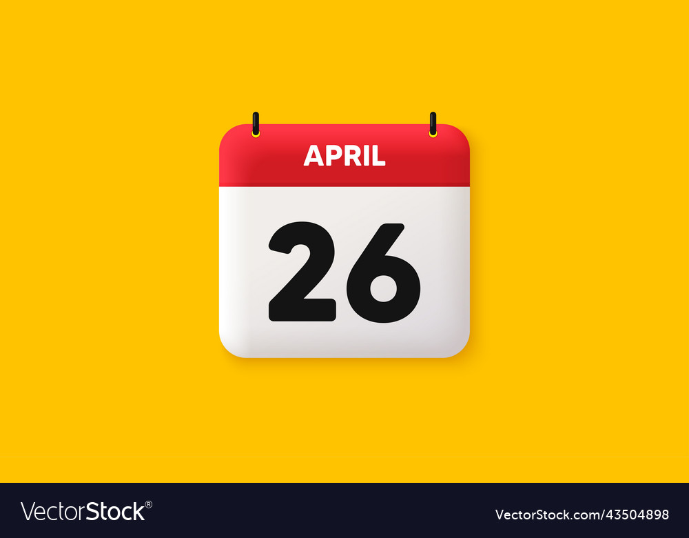 26th day of the month icon event schedule date