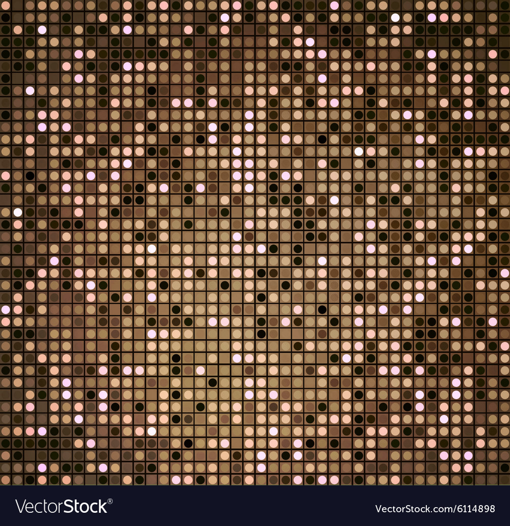 Background with colored circles