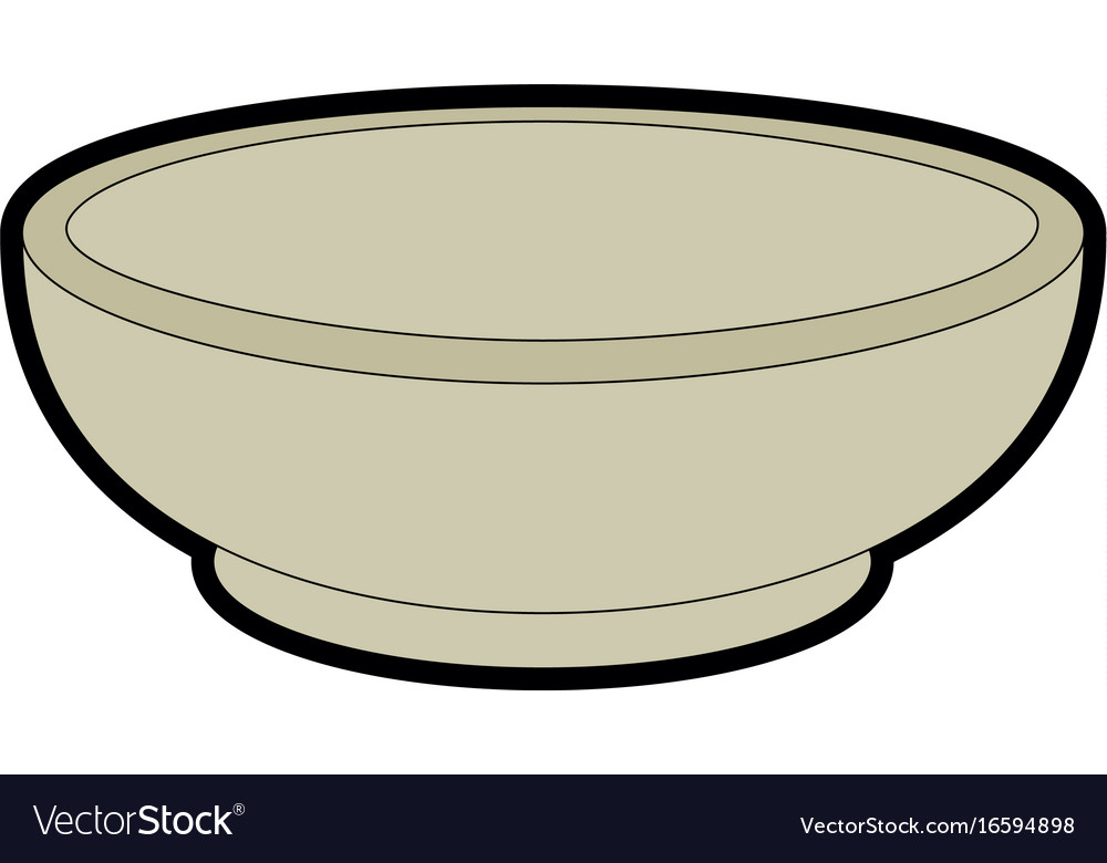 Bowl icon image Royalty Free Vector Image - VectorStock