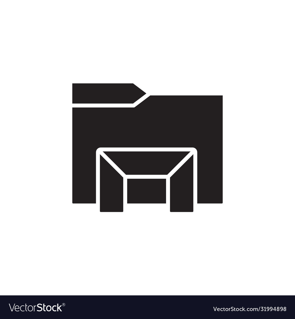 Data file folder icon design