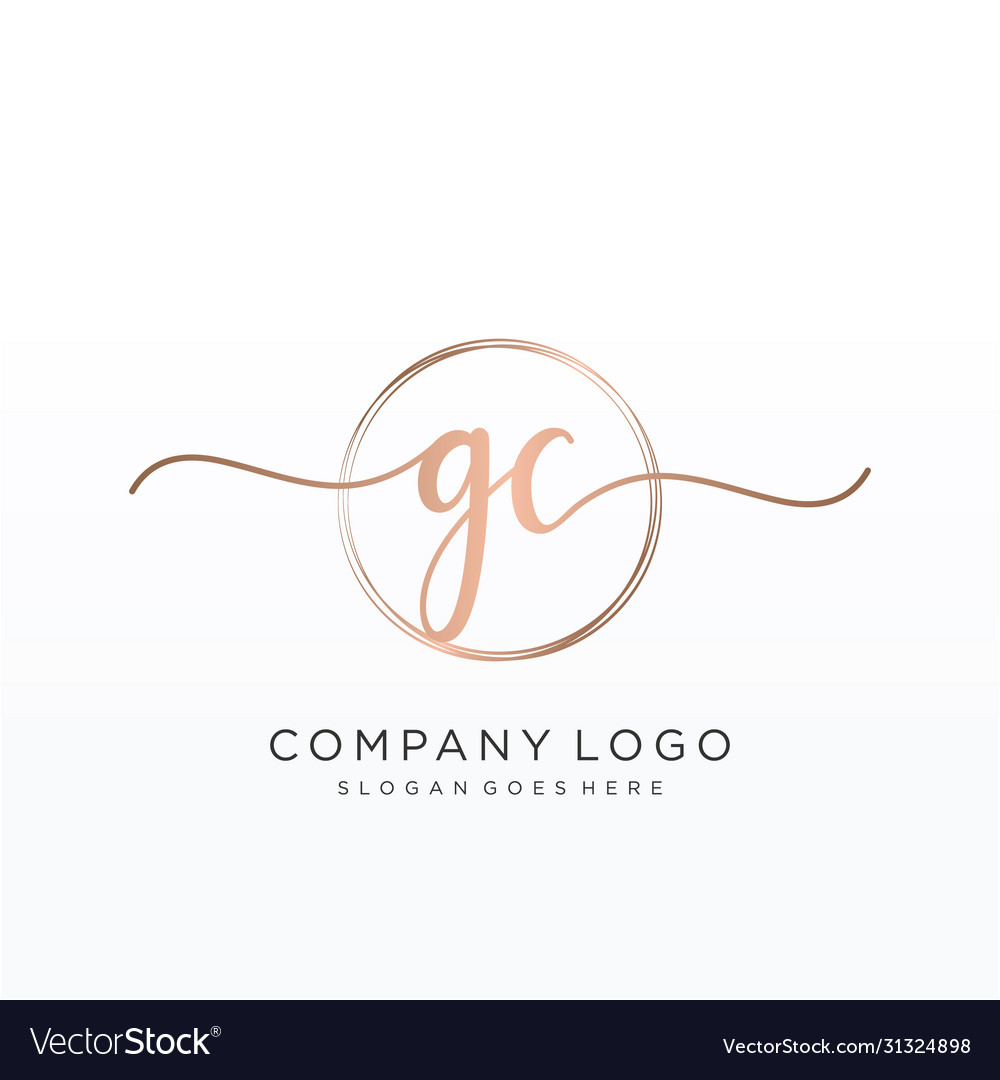 Gc Original Handschrift Logo Design