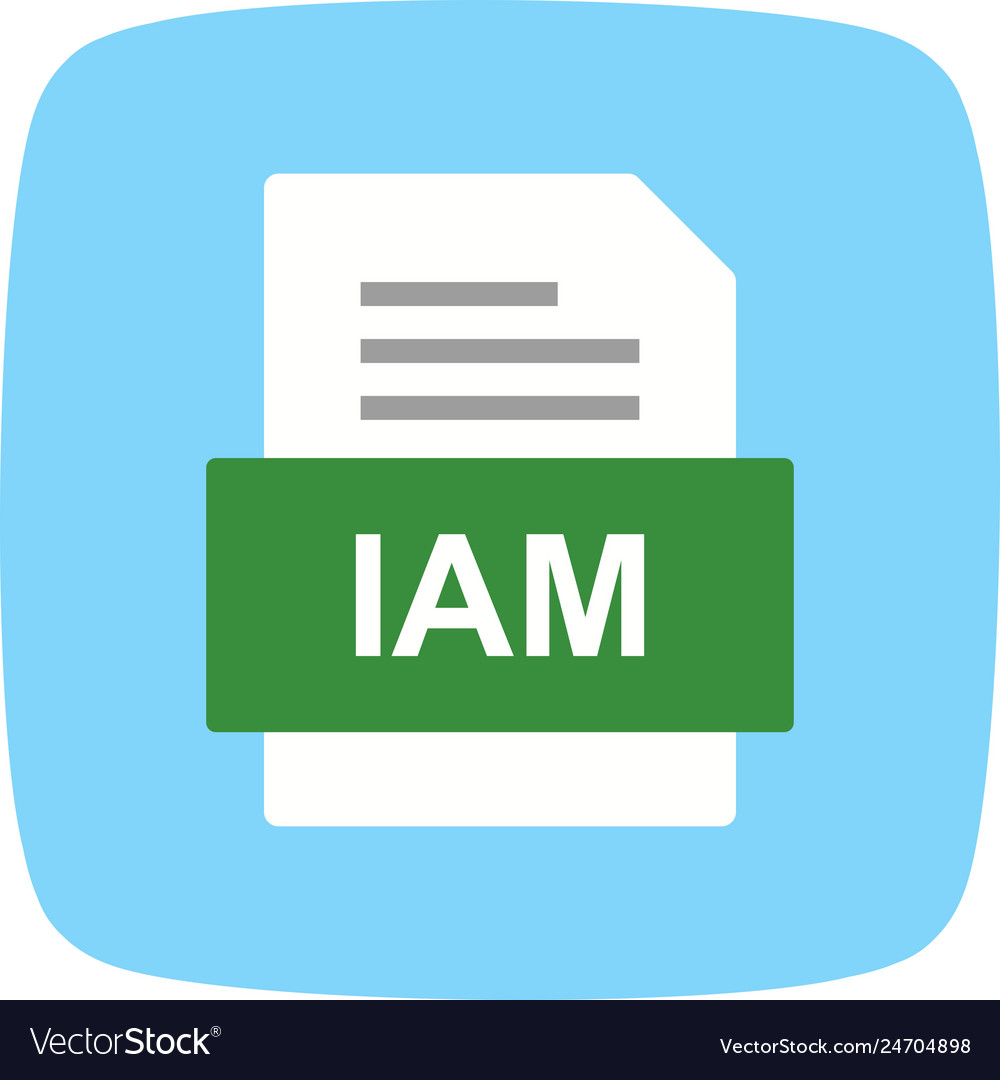 Iam file document icon