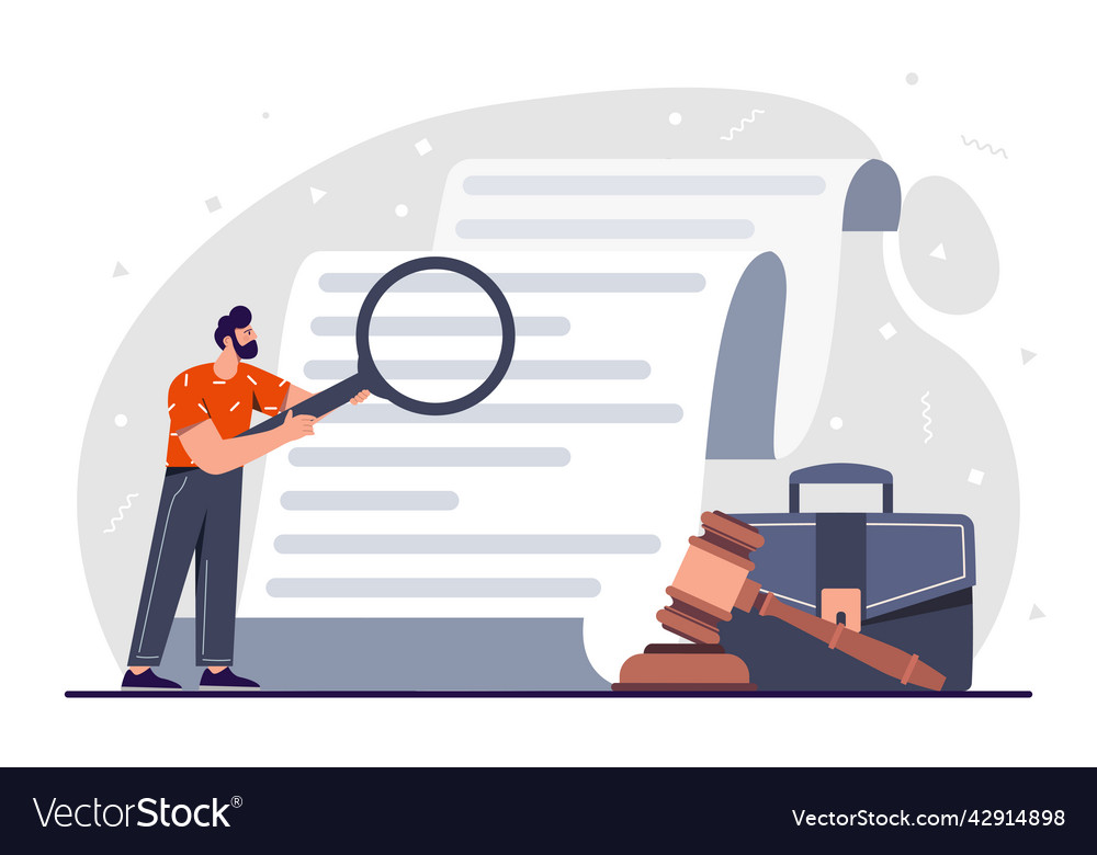 Man with document