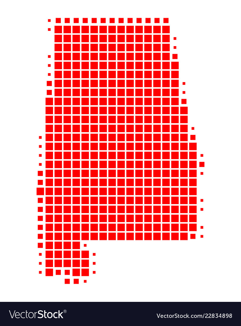 Map of alabama