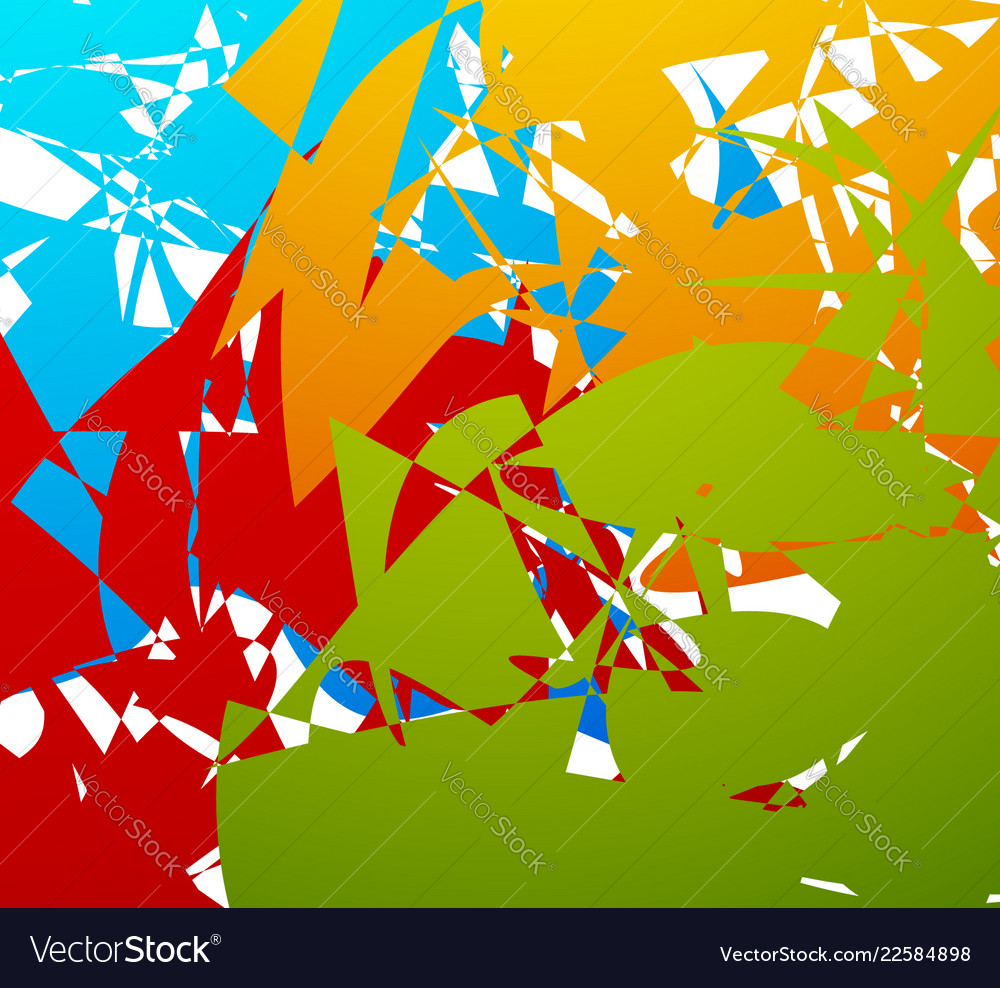Random patches abstract vector image Random patches abstract