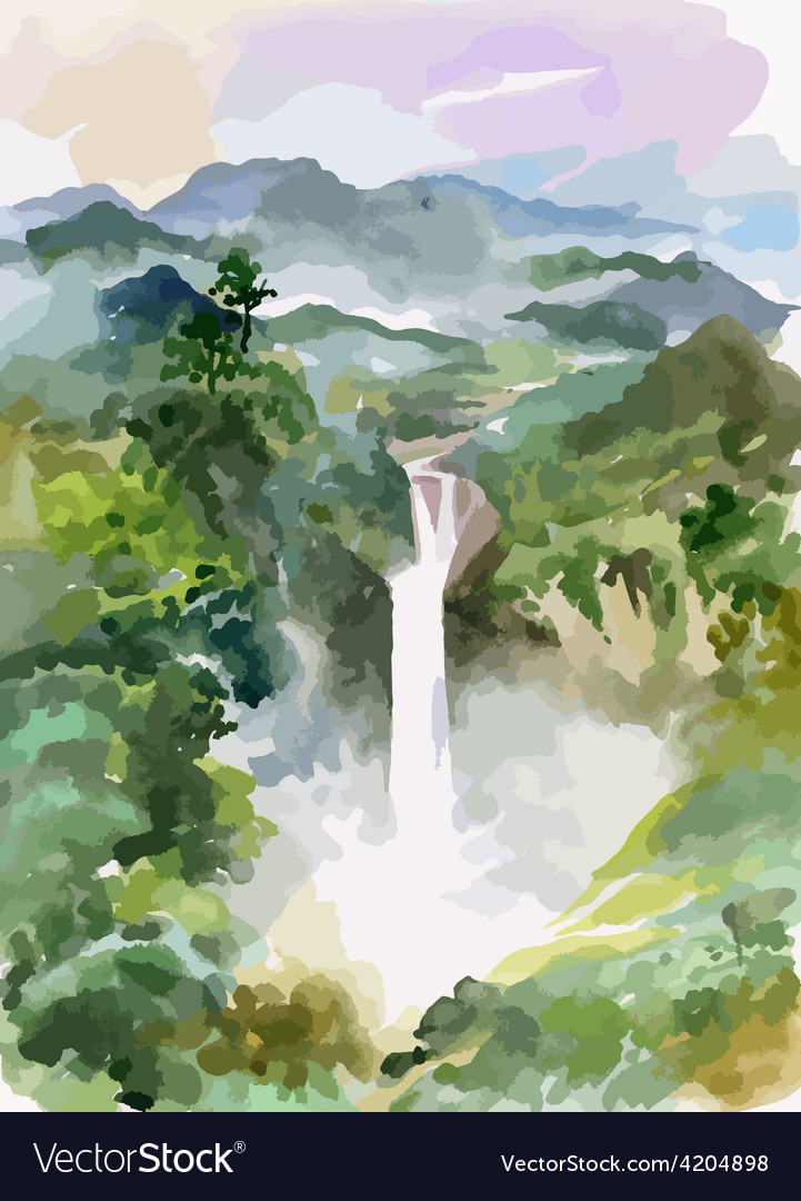 Serene Landscape Painting