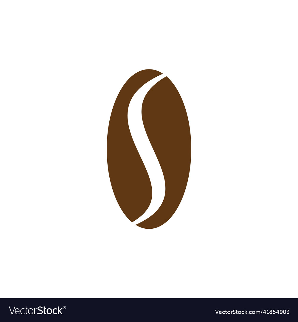 Coffee beans logo Royalty Free Vector Image - VectorStock