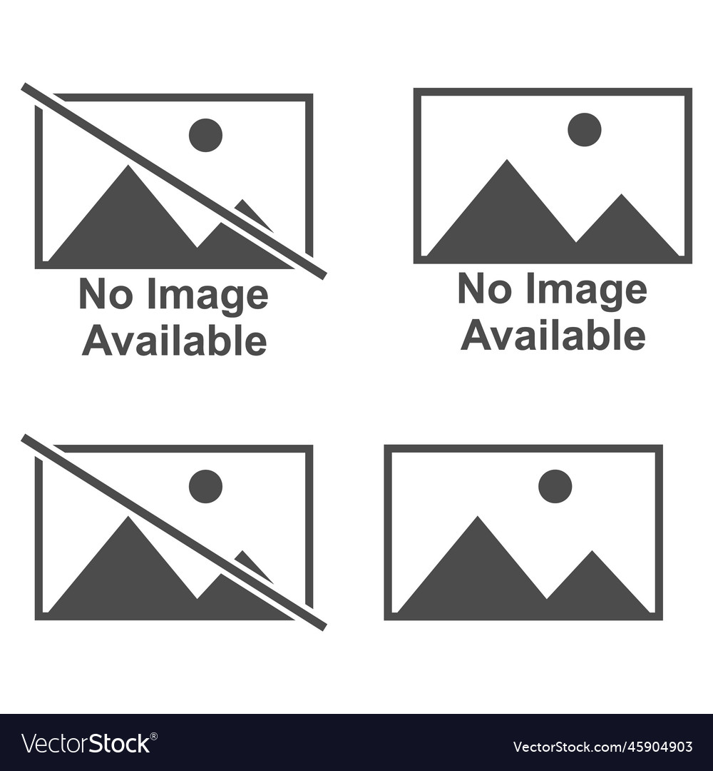 Missing Image Icon Set