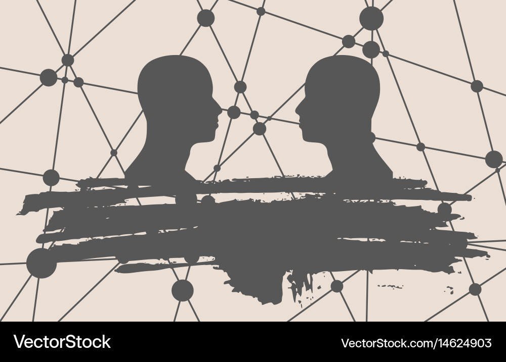 Molecule and communication background Royalty Free Vector