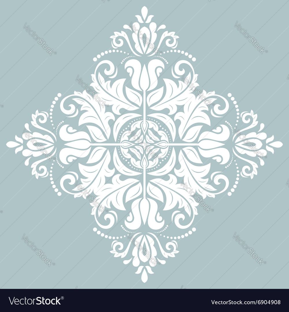 Damask oriental pattern