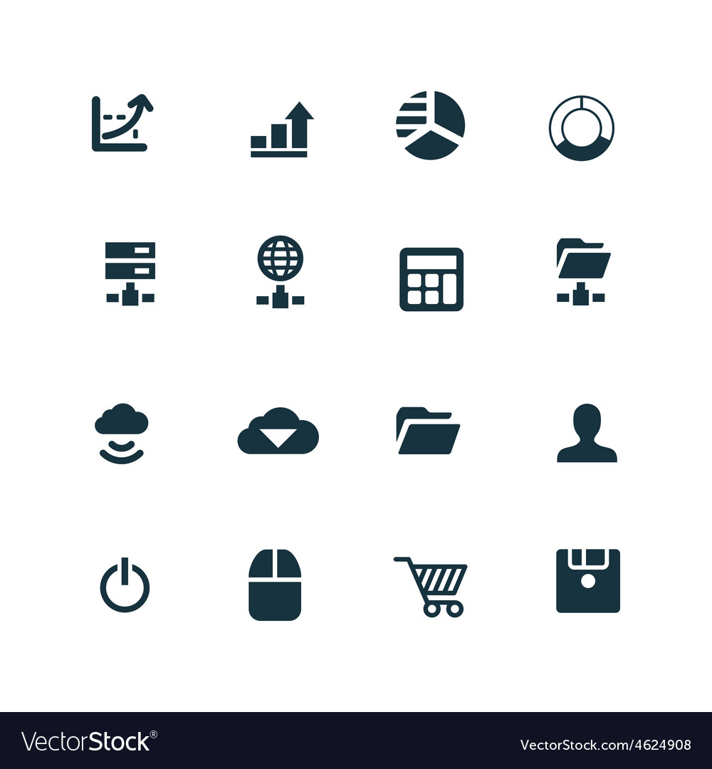 Development soft icons set