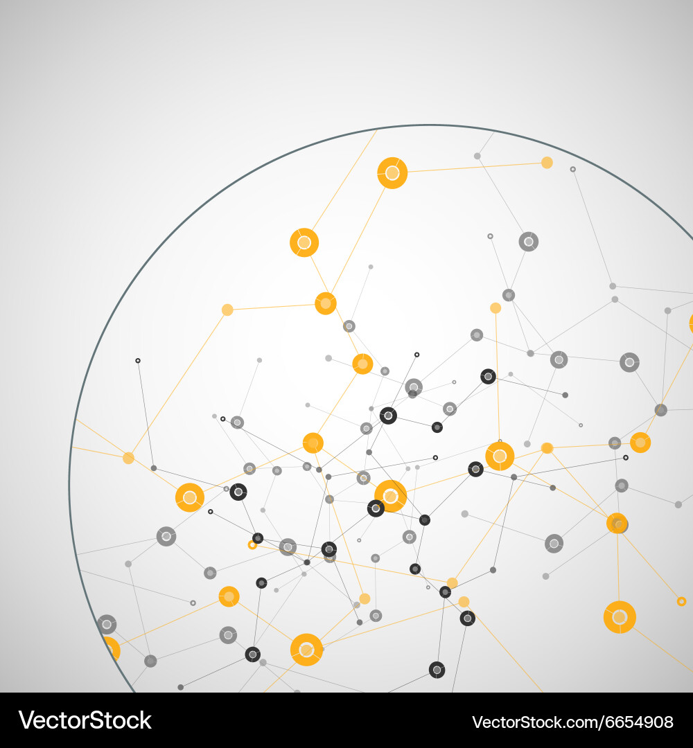 Network design Royalty Free Vector Image - VectorStock