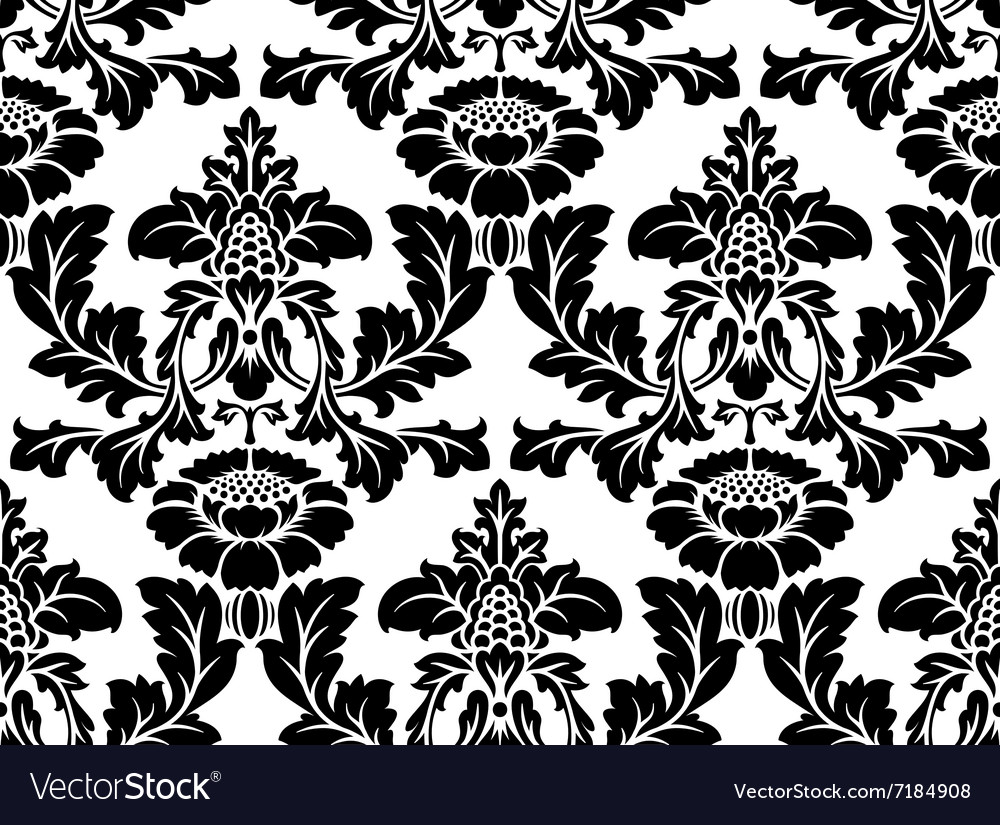 Ornate Damask Pattern