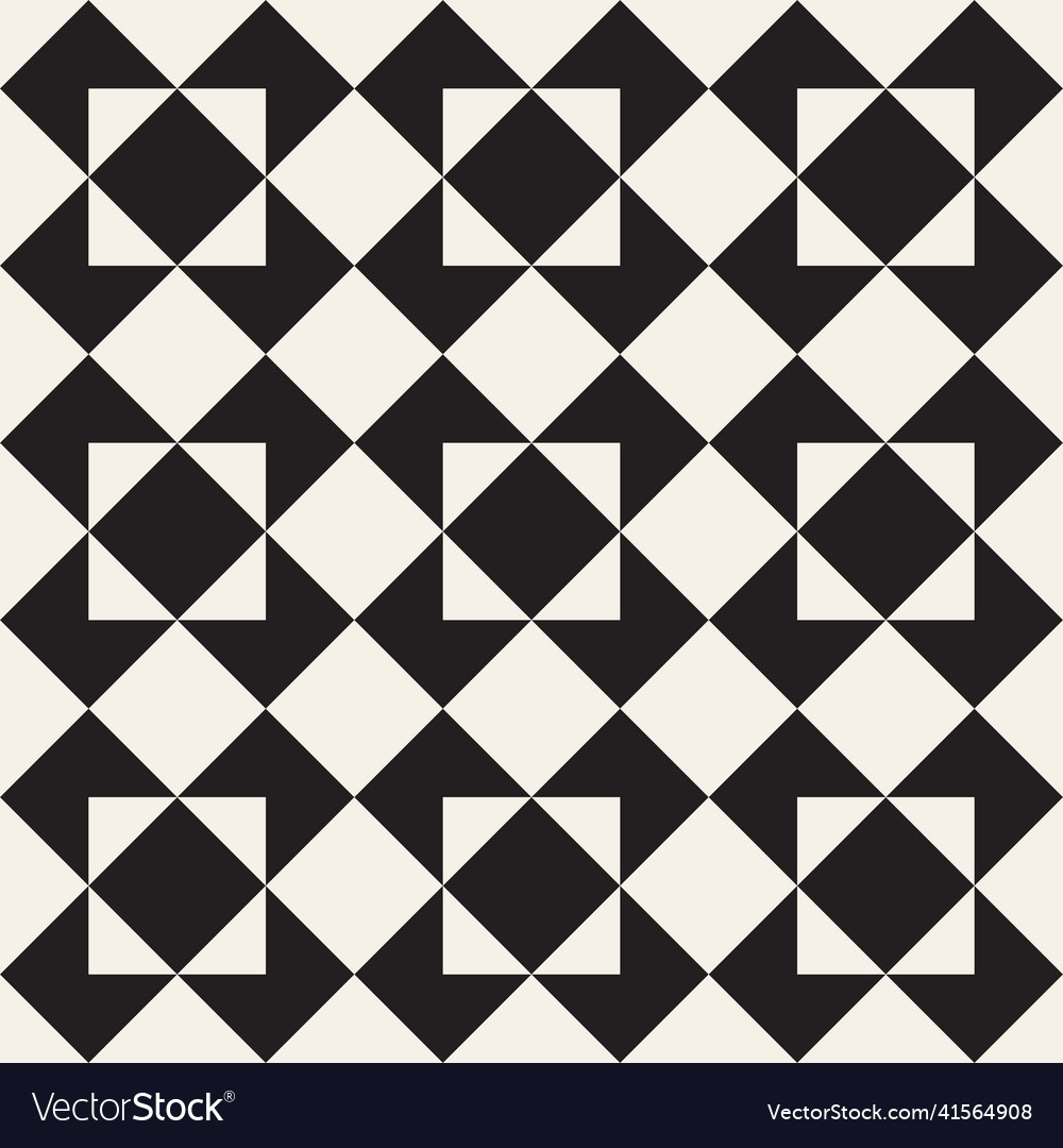 Seamless pattern repeating geometric elements