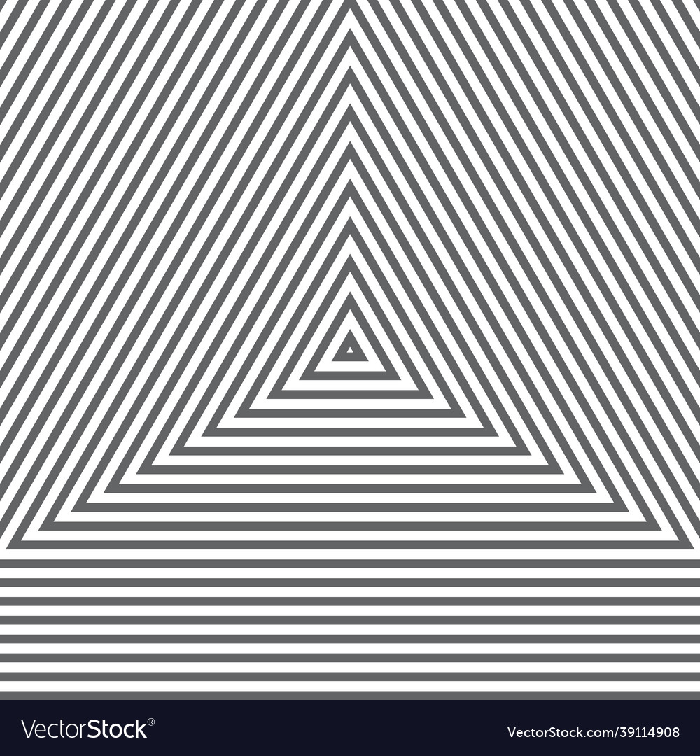 Triangle geometric pattern abstract line texture Vector Image