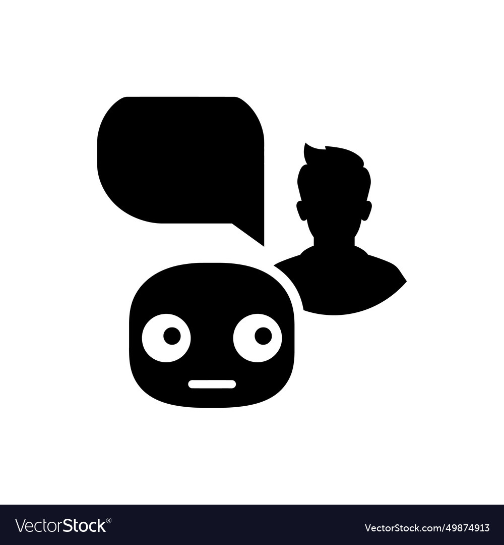 Chat bot live icon